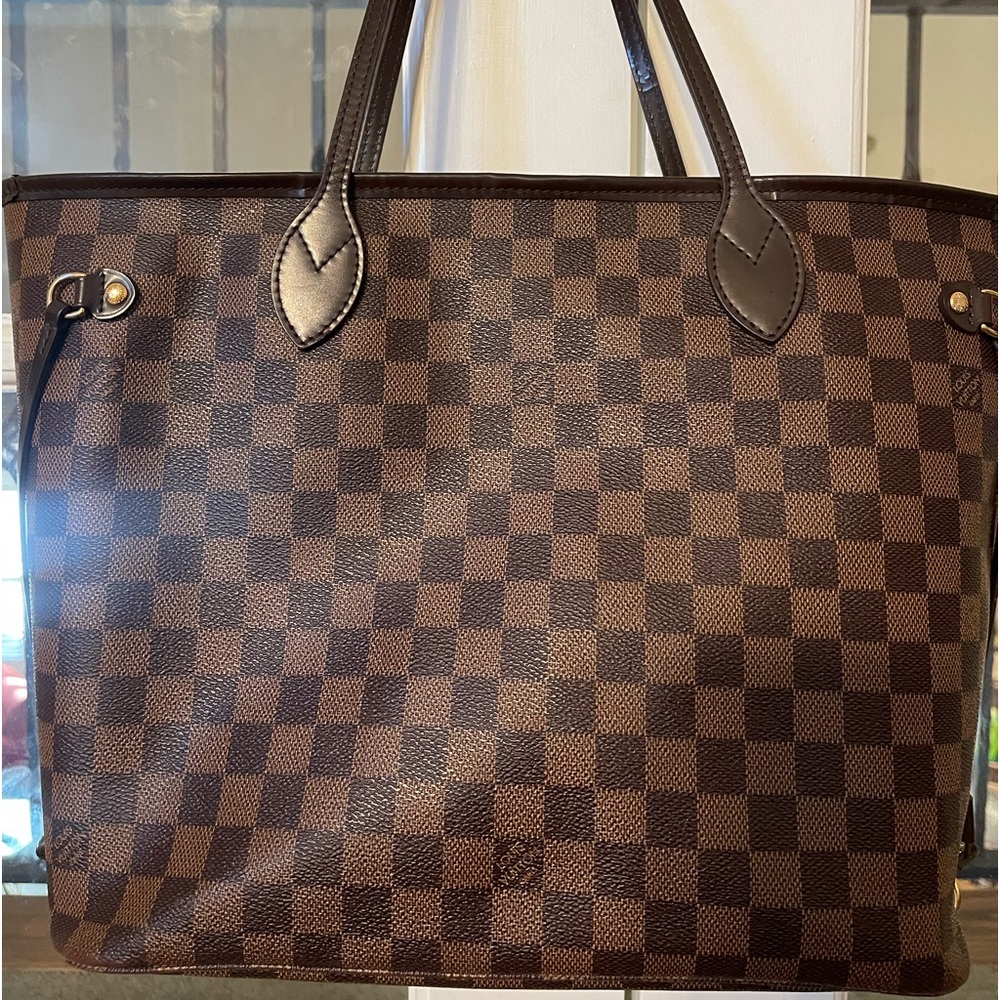 LOUIS VUITTON Neverfull MM - Damier Ebene